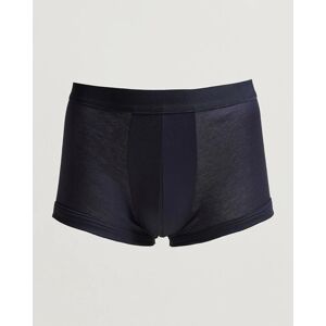 Zimmerli of Switzerland Sea Island Cotton Boxer Briefs Navy