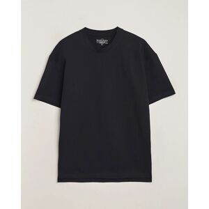 Bread & Boxers Textured Heavy Crew Neck T-Shirt Black