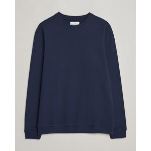 Bread & Boxers Loungewear Crew Neck Sweatshirt Navy Blue