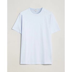 Crew Neck Cotton Tee Light Blue