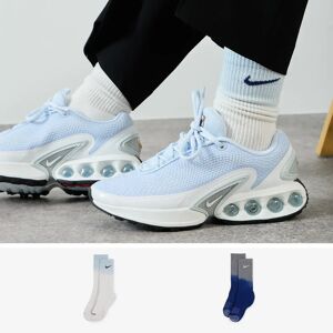 Nike Chaussettes X2 Tye Dye Crew gris/bleu 39/42 homme
