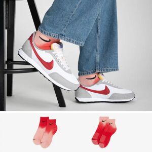 Nike Chaussettes X2 Ankle Gradient rose 35/38 homme