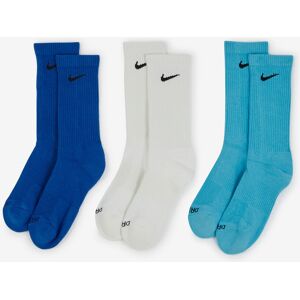 Nike Chaussettes X3 Crew Solid Color marine/multicolore 39/42 homme