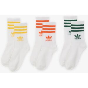 Adidas Originals Chaussettes X3 Crew Trefoil blanc/multicolore 43/46 unisex