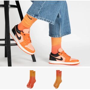 Nike Chaussettes X2 Crew Gradient orange/rouge 43/46 homme