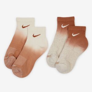 Nike Chaussettes X2 Tye Dye Ankle orange/blanc 39/42 homme