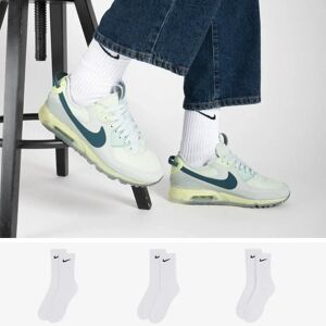 NIKE CHAUSSETTES X2 ANKLE TIE DYE EVERYDAY VERT/MULTICOLORE