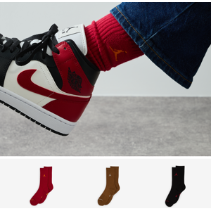 Jordan Chaussettes X3 Crew Jumpman rouge/noir 35/38 homme