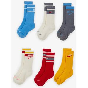 Nike Chaussettes X3 Everyday Plus Crew rouge/bleu 39/42 homme