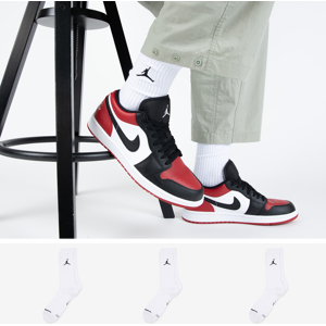 Jordan Chaussettes X3 Crew Jumpman blanc 39/42 homme