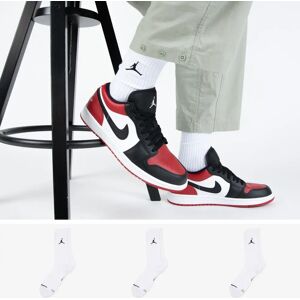 Jordan Chaussettes X3 Crew Jumpman blanc 35/38 homme