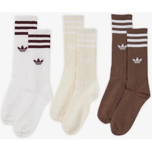 Adidas Originals Chaussettes X3 High Crew Trefoil beige/marron 35/38 homme