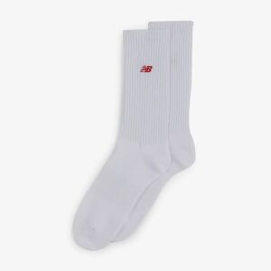 New Balance Chaussettes X3 Crew Patch Logo blanc/rouge 35/38 homme