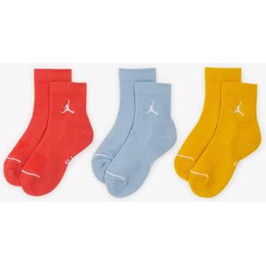 Jordan Chaussettes X3 Quarter Jumpman rougejaune 4346 homme