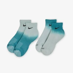 Nike Chaussettes X2 Ankle Tie Dye Everyday vert/multicolore 43/46 homme