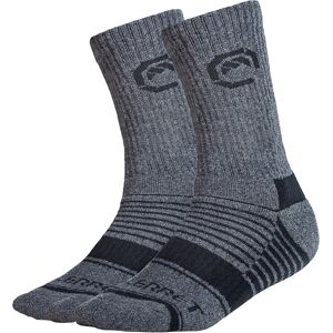 VALLERRET Chaussettes Merino Wool Crew Grise Winter Taille 41-46