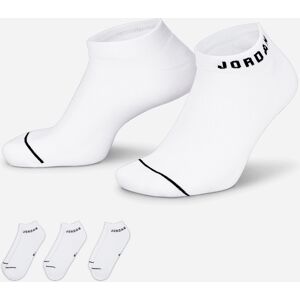 Nike Lot de 3 paires de chaussettes Nike Jordan Blanc Adulte - DX9656-100 Blanc L male