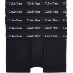 Calvin Klein pour homme. 000NB2734A Lot de 5 caleçons à faible rinçage noir (S), Casuel, Coton - Publicité