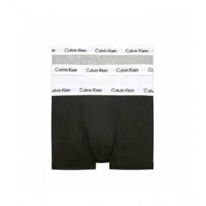 Calvin Klein pour homme. 0000U2664G Lot de 3 cale (M), Noir, Blanc, Homewear, Gris, Coton - Publicité