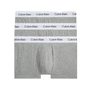 Calvin Klein pour homme. 0000U2664G Pack 3 cale (L), Homewear, Gris, Coton - Publicité