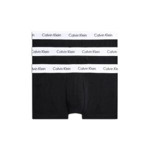 Calvin Klein pour homme. 0000U2664G Pack 3 cale (L), Noir, Homewear, Coton - Publicité