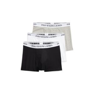 Polo Ralph Lauren pour homme. 714830299052 Pack 3 Boxers classiques noir, gris, blanc (L), Homewear, Coton - Publicité