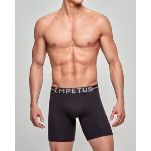 IMPETUS Boxer d'homme long Cotton Stretch NOIR L homme