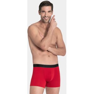 IMPETUS Boxer d'homme uni en Coton Modal ROUGE L homme