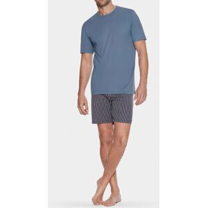 IMPETUS Pyjama Court d'homme en coton bio BLEU L homme