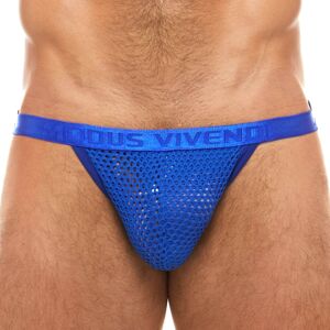 Modus Vivendi Slip Tanga Net Trap Bleu Bleu XL - Publicité