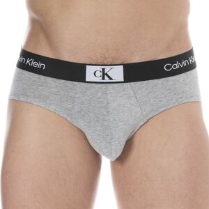 Calvin Klein Slip Ck96 Gris ChinÃ© Gris L - Publicité