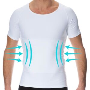 T-Shirt Compression Ferme Blanc Blanc M