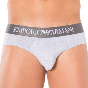 Emporio Armani Slip Stretch Cotton Gris Gris XL - Publicité