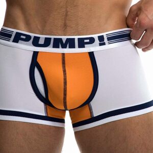 Boxer Touchdown Varsity Blanc - Orange Blanc S