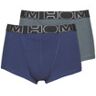 Boxers Hom HOM BOXERLINES BOXER BRIEF HO1 PACK X2 Bleu EU S,EU M,EU L,EU XL hommes