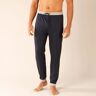 Blancheporte Pantalon Pyjama Bas Resserrés - Lot De 2 - Homme Bleu/gris 2XL/60/62