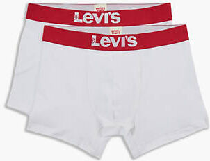 Levi's Basic Boxer Brief 2 Pack - Homme - Blanc / White