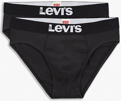 Levi's Basic Brief 2 Pack - Homme - Noir / Jet Black