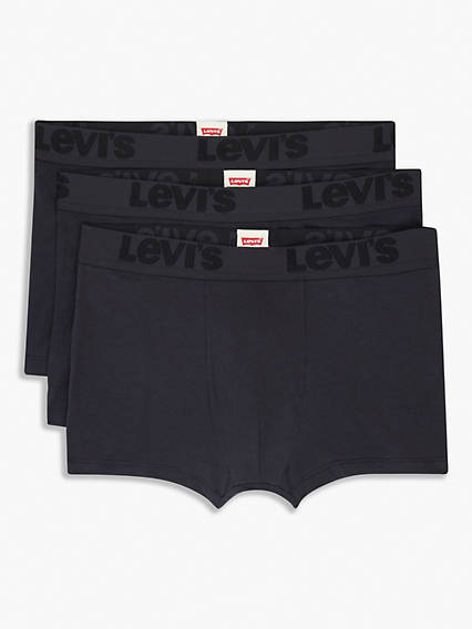 Levi's Premium Trunk 3 Pack - Homme - Noir / Stonewashed Black