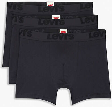 Levi's Premium Boxer Brief 3 Pack - Homme - Noir / Stonewashed Black