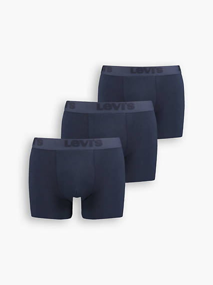 Levi's Premium Boxer Brief 3 Pack - Homme - Bleu / Navy