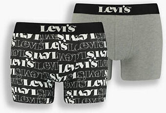 Levi's Basic Boxer Brief 2 Pack - Homme - Noir / Black Combo