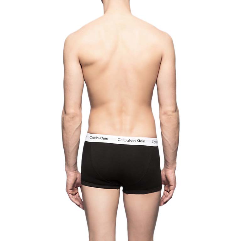 Calvin Klein Underwear Low Rise Boxer 3 Units Blanc,Noir L Homme Blanc,Noir L male