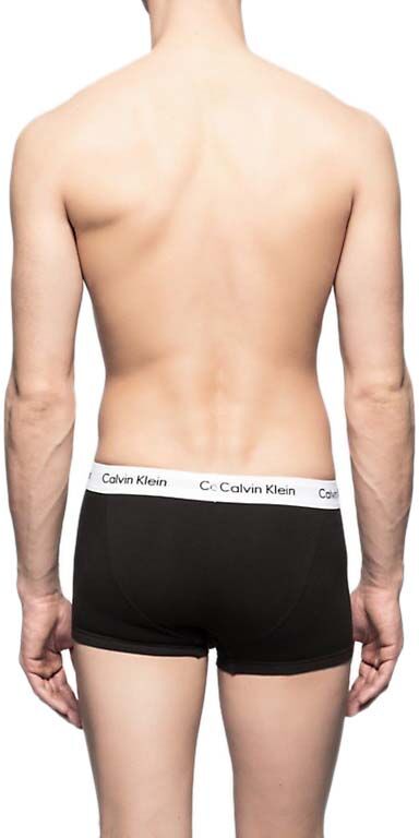 Calvin Klein Underwear Low Rise Boxer 3 Units Blanc,Noir M Homme Blanc,Noir M male