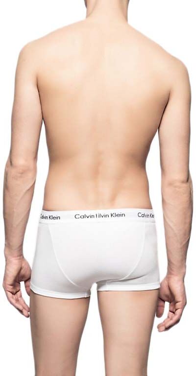 Calvin Klein Underwear Low Rise Boxer 3 Units Blanc M Homme Blanc M male