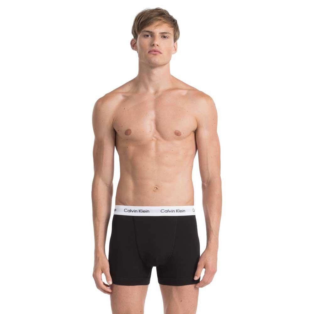 Calvin Klein Underwear Cotton Stretch Boxer 3 Units Noir L Homme Noir L male