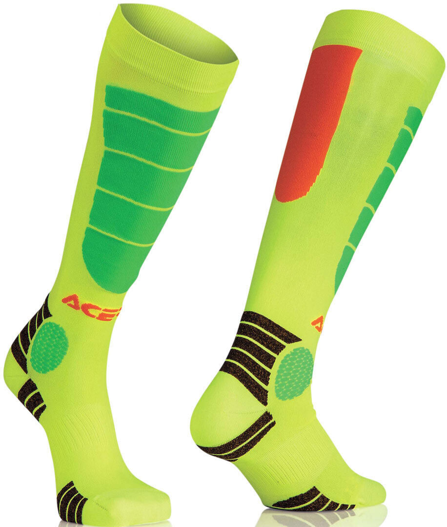 Acerbis MX Impact Chaussettes juniors Jaune taille : L XL