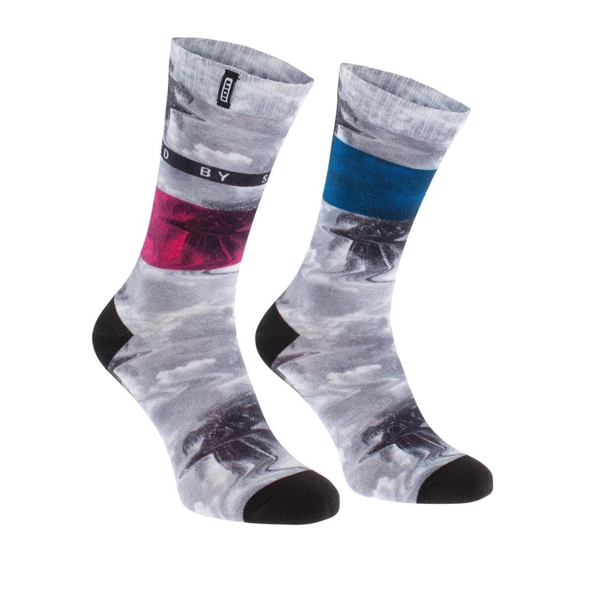 ION Chaussettes Seek - 35-38 - Gris