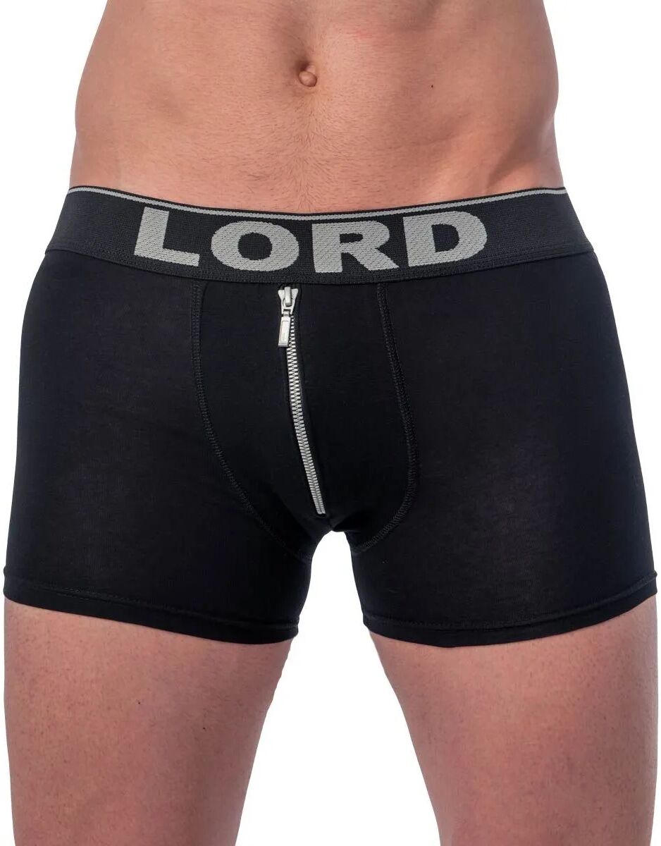 Lord Boxer, φερμουάρ, μαύρο Small,Medium,Large,XL,XXL