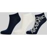 ZOKNI GANT G PATTERN ANKLE SOCKS 3-PACK kék 36/38